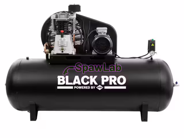 Airpress Twin-piston compressor Black Pro NB10 11 bar 10 HP/7.5 kW 927,6 l/min 500 l