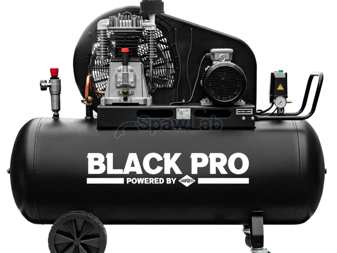 Airpress Kompresor dwutłokowy Black Pro NB4 11 bar 4 KM/3 kW 398.8 l/min 270 l, zdjęcie 2