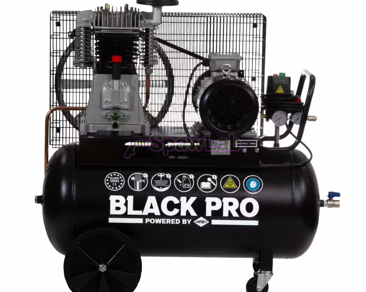 Airpress Twin-piston compressor Black Pro NB5 11 bar 5.5 HP/4 kW 465.8 l/min 90 l