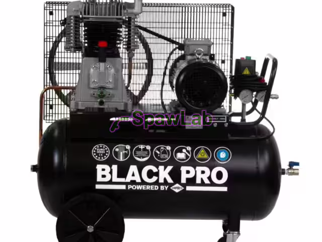 Airpress Zweizylinder-Kolbenkompressor Black Pro NB5 11 bar 5.5 PS/4 kW 465.8 l/min 90 l