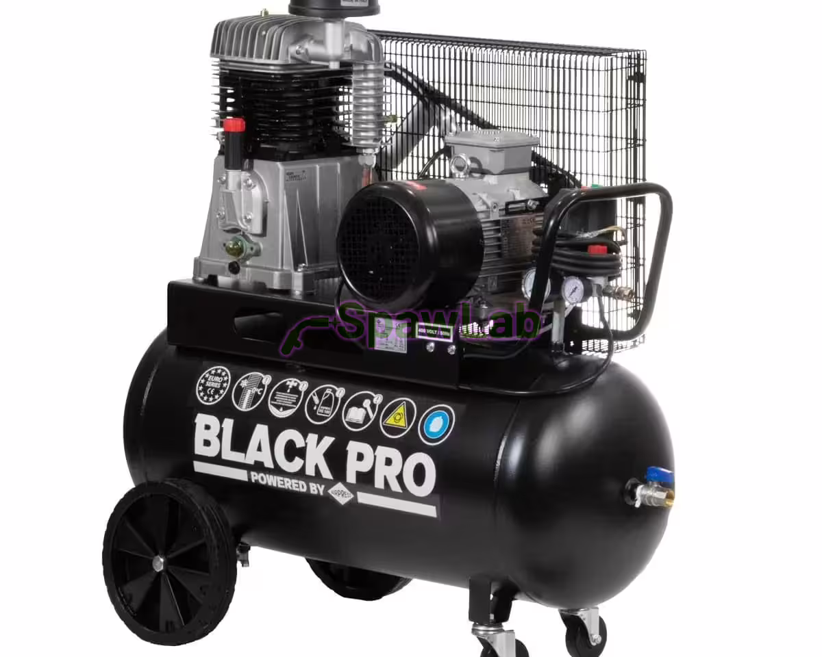 Airpress Twin-piston compressor Black Pro NB5 11 bar 5.5 HP/4 kW 465.8 l/min 90 l, photo 2