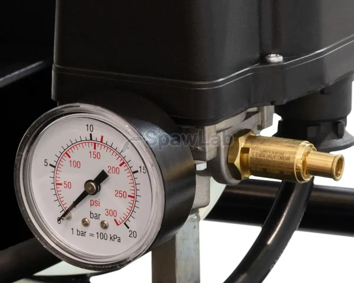 Airpress Zweizylinder-Kolbenkompressor Black Pro NB7 11 bar 7.5 PS/5.5 kW 652.2 l/min 270 l, Bild 8