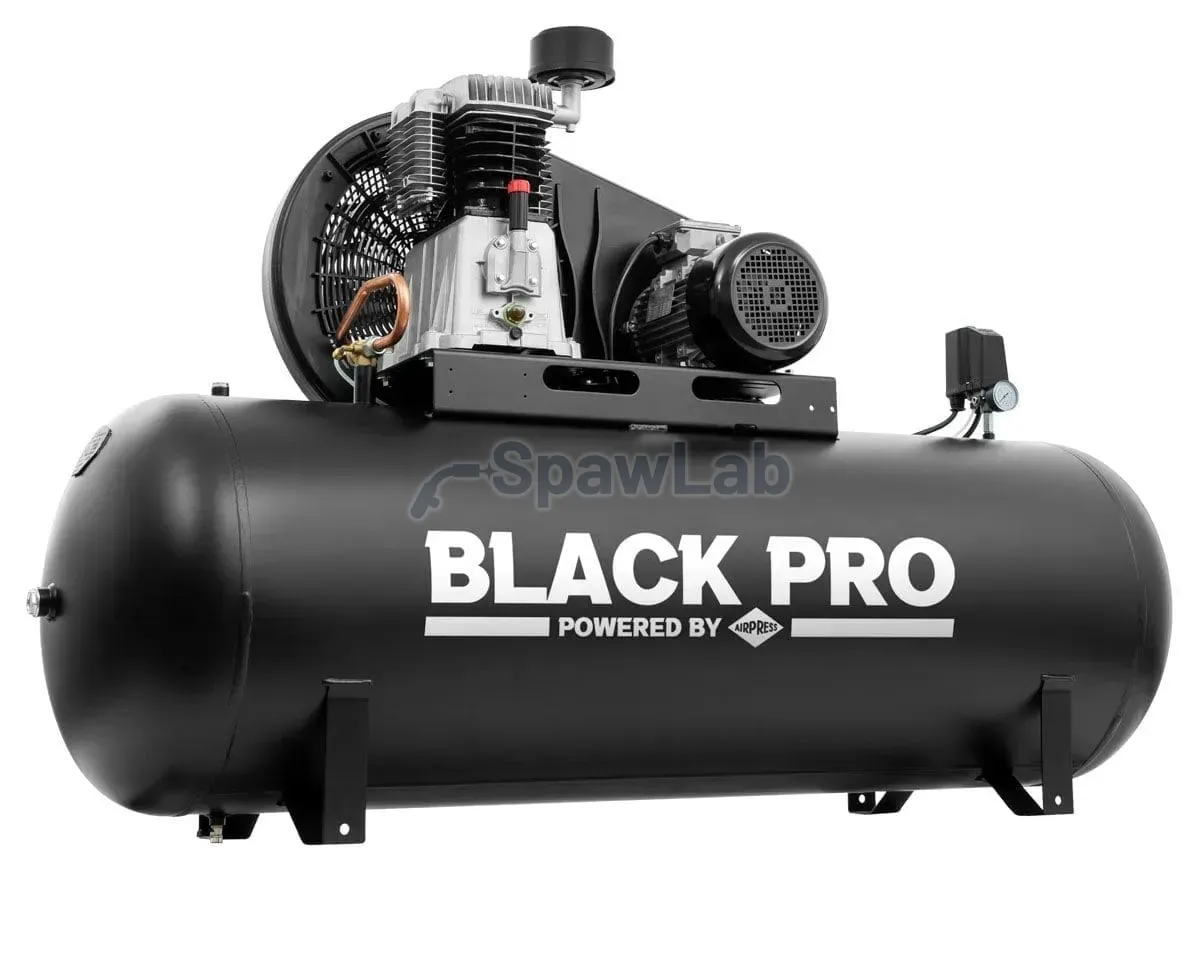 Airpress Zweizylinder-Kolbenkompressor Black Pro NB7 11 bar 7.5 PS/5.5 kW 652 l/min 500 l, Bild 4