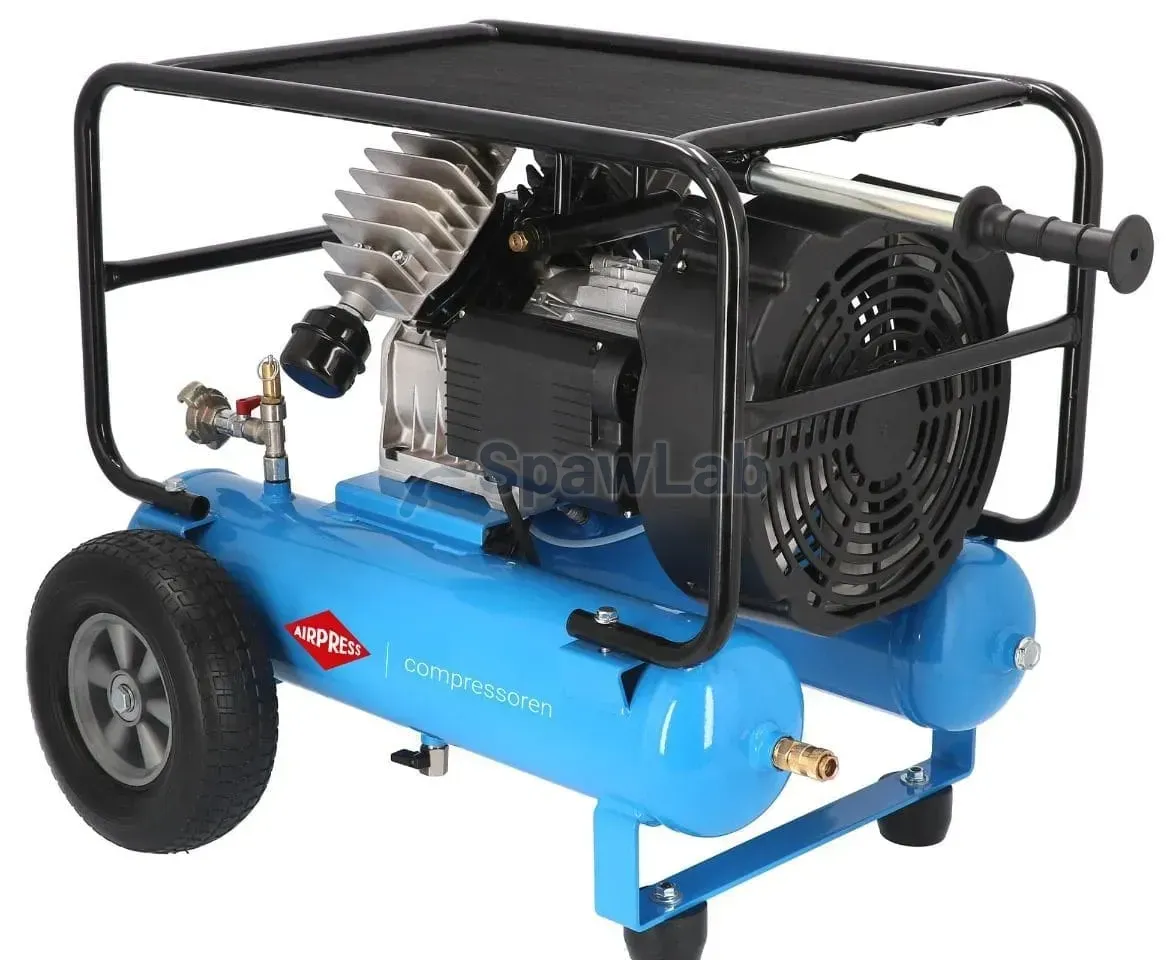 Airpress Twin-piston compressor BLM 22-410 10 bar 3 HP/2.2 kW 328 l/min 2 x 11 l, photo 2