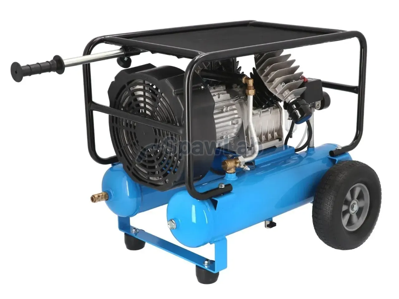 Airpress Twin-piston compressor BLM 22-410 10 bar 3 HP/2.2 kW 328 l/min 2 x 11 l, photo 4
