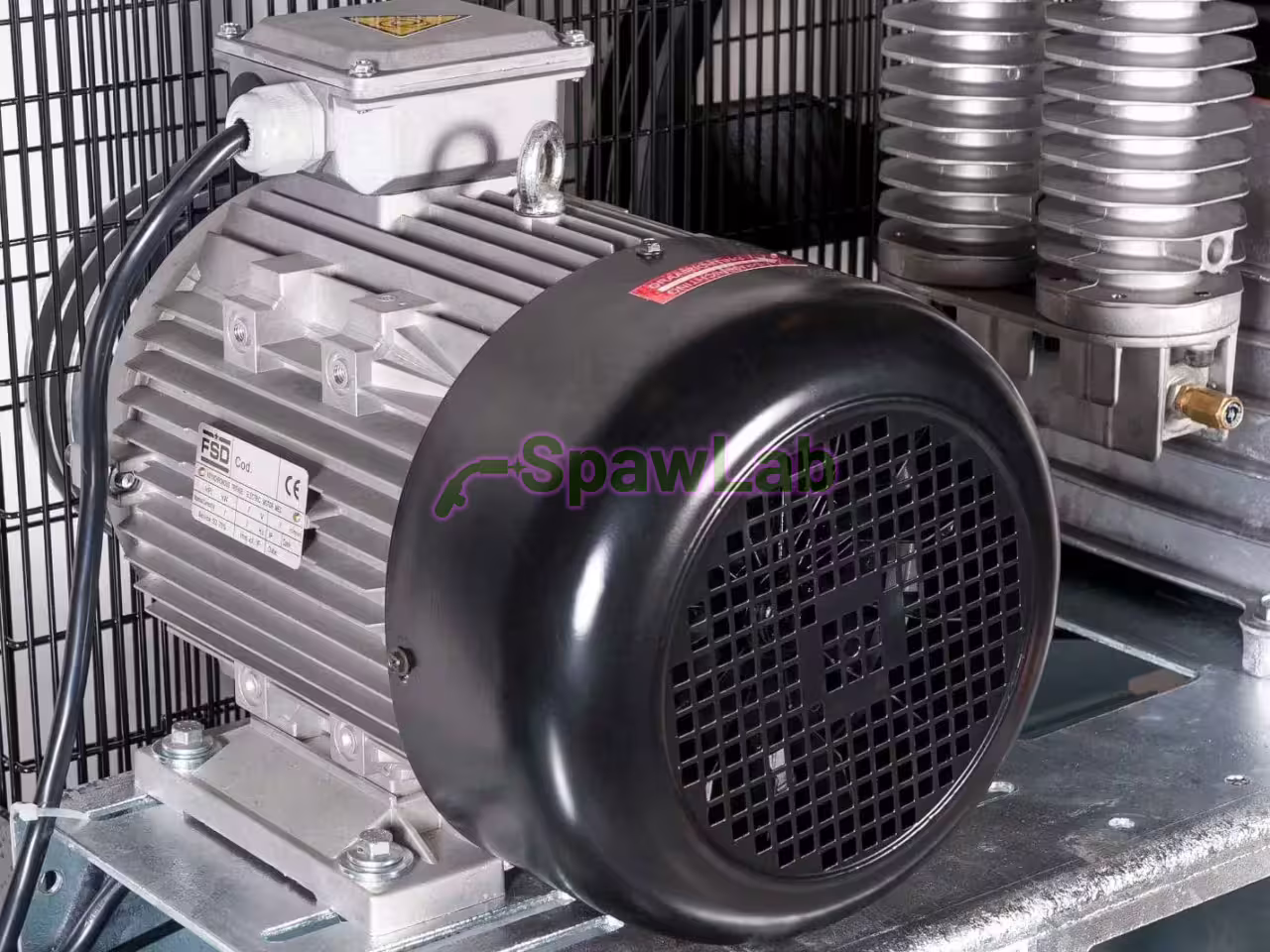 Airpress Twin-piston compressor G 1500-500 Pro 11 bar 10 HP/7.5 kW 400V 778 l/min 500 l galvanised, photo 7