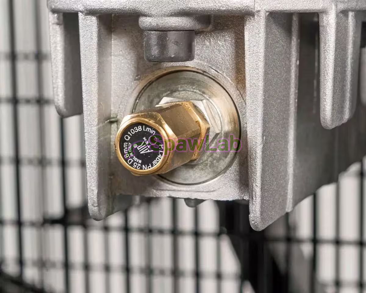 Airpress Zweizylinder-Kolbenkompressor G 1500-500 SD Pro 14 bar 10 PS/7.5 kW 400V 622 l/min 500 l verzinkt - Stern-Dreieck-Schaltung, Bild 5