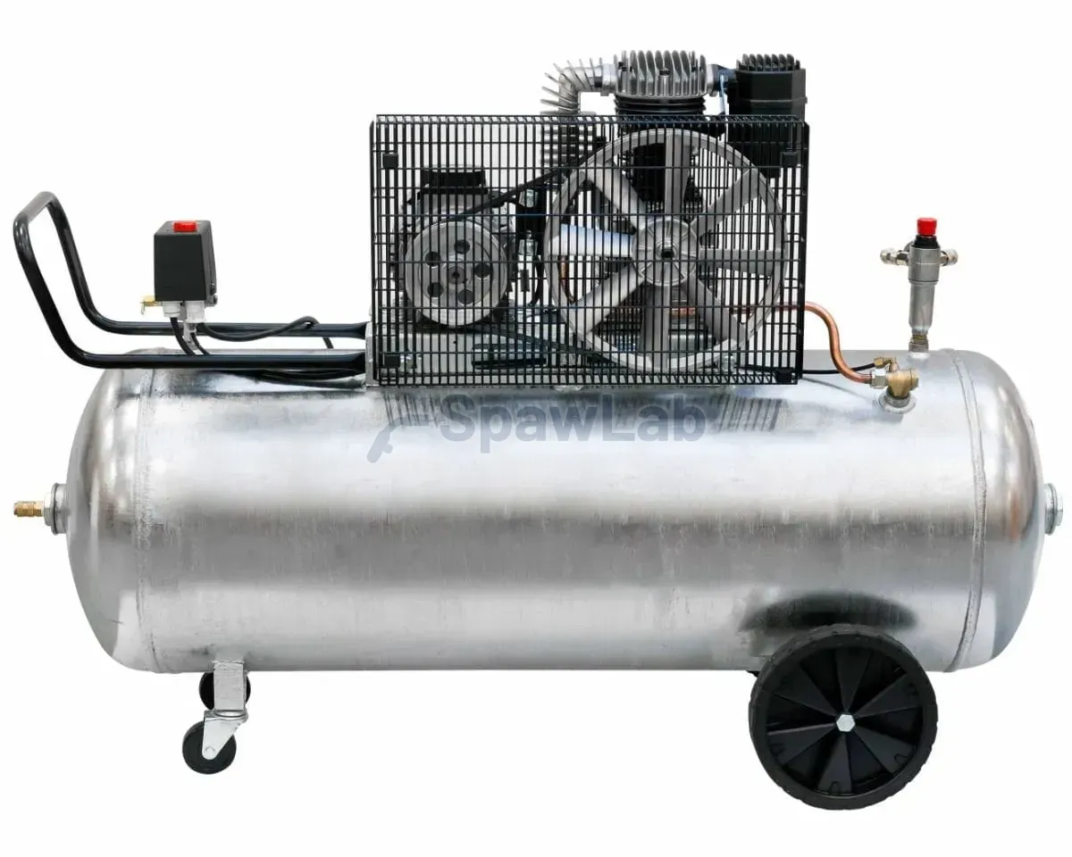 Airpress G 600-200 Pro verzinkter Zweikolbenkompressor 10 bar 4 PS/3 kW 400V 403 l/min 200 l