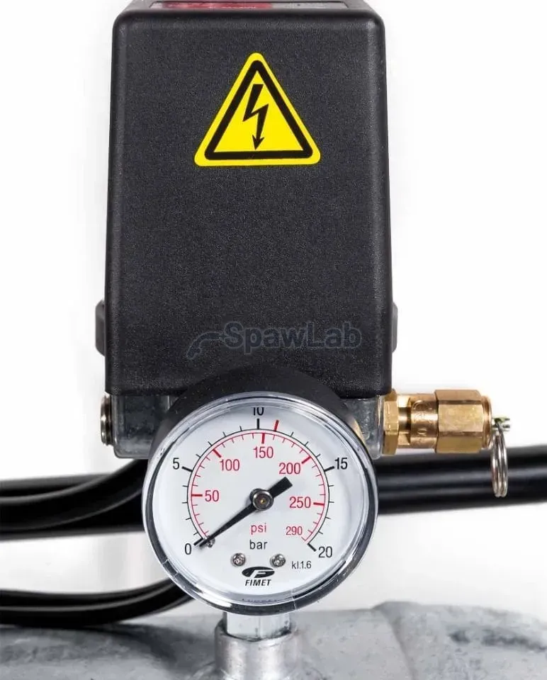 Airpress G 600-200 Pro verzinkter Zweikolbenkompressor 10 bar 4 PS/3 kW 400V 403 l/min 200 l, Bild 7