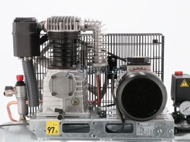 Airpress Kompresor dwutłokowy G 625-90 Pro 10 bar 4 KM/3 kW 400V 403 l/min 90 l galwanizowany