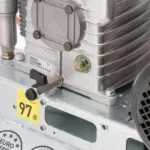 Airpress Twin-piston compressor G 625-90 Pro 10 bar 4 HP/3 kW 400V 403 l/min 90 l galvanised, photo 4