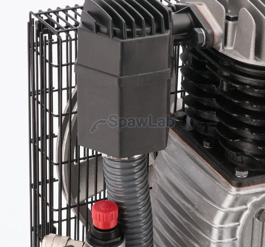 Airpress Twin-piston compressor G 625-90 Pro 10 bar 4 HP/3 kW 400V 403 l/min 90 l galvanised, photo 7