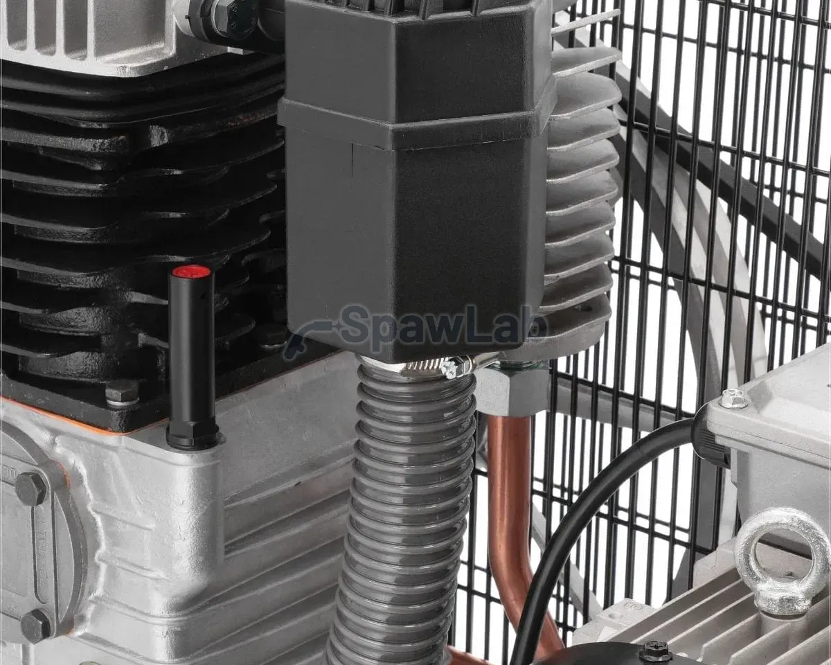 Airpress G 700-90 Pro Zweikolbenkompressor 11 bar 5,5 PS/4 kW 400V 441 l/min 90 l verzinkt, Bild 11