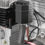 Airpress G 700-90 Pro Zweikolbenkompressor 11 bar 5,5 PS/4 kW 400V 441 l/min 90 l verzinkt, Bild 11
