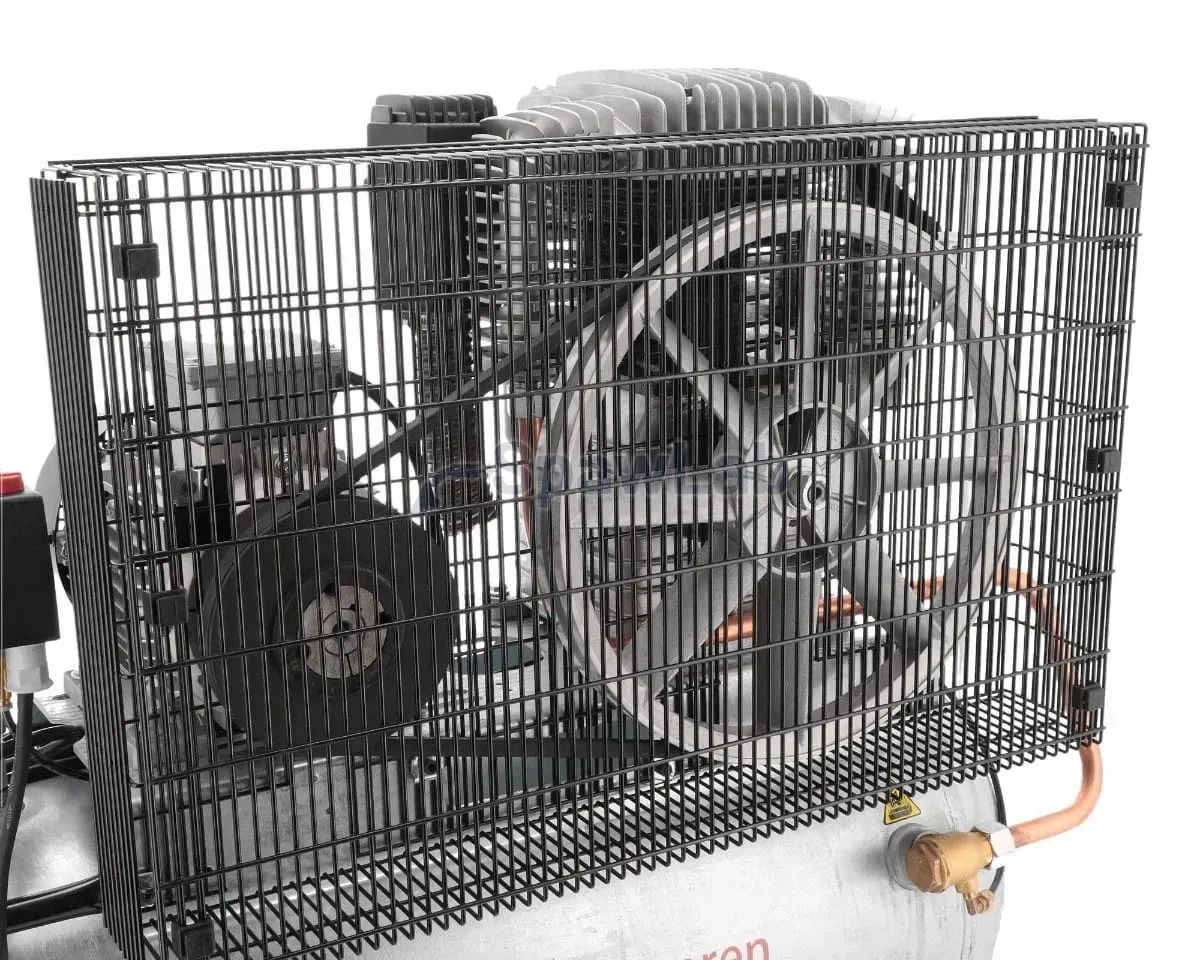 Airpress G 700-90 Pro Zweikolbenkompressor 11 bar 5,5 PS/4 kW 400V 441 l/min 90 l verzinkt, Bild 2