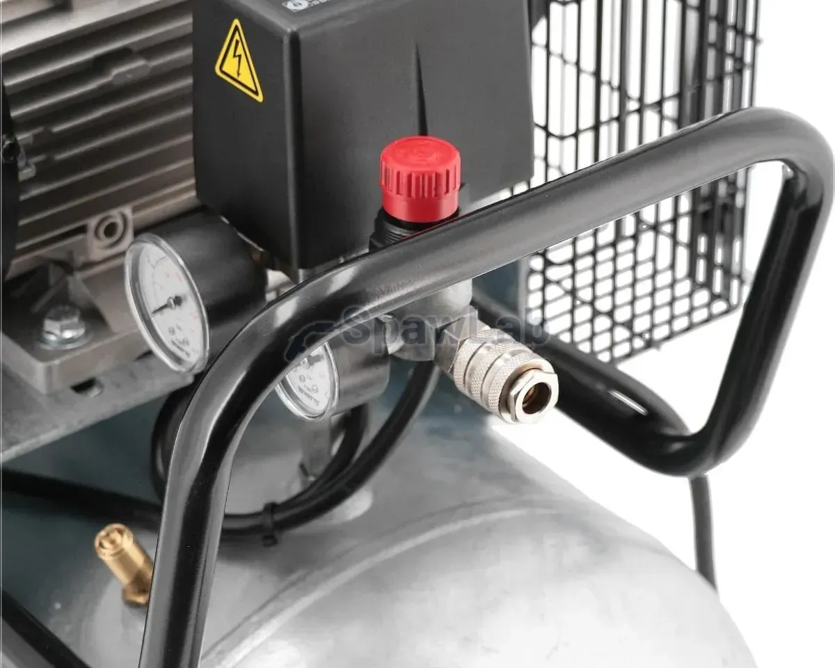 Airpress G 700-90 Pro Zweikolbenkompressor 11 bar 5,5 PS/4 kW 400V 441 l/min 90 l verzinkt, Bild 7