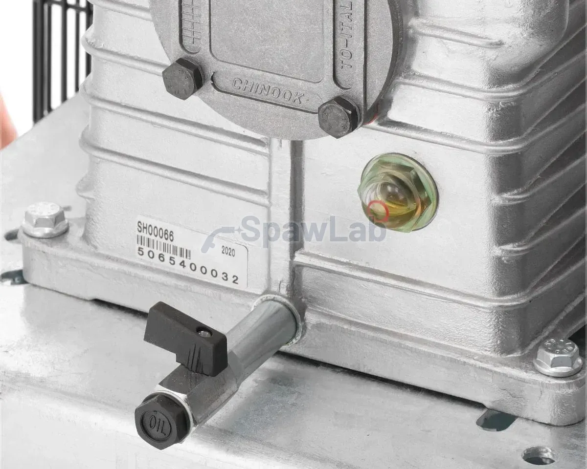 Airpress G 700-90 Pro Zweikolbenkompressor 11 bar 5,5 PS/4 kW 400V 441 l/min 90 l verzinkt, Bild 8