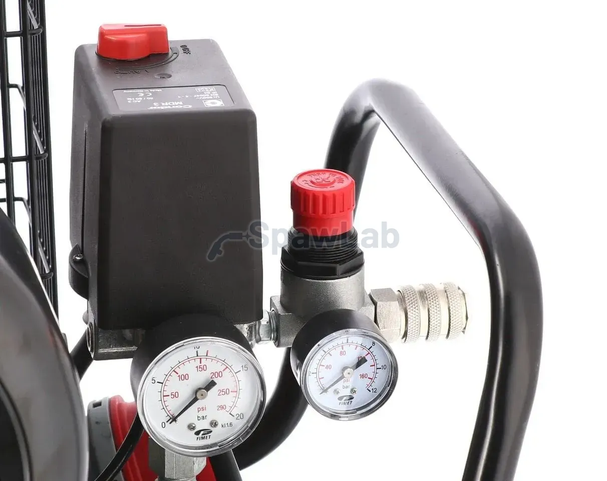 Airpress HK 1000-90 Pro two-cylinder piston compressor 11 bar 7.5 HP/5.5 kW 400V 696 l/min 90 l, photo 10