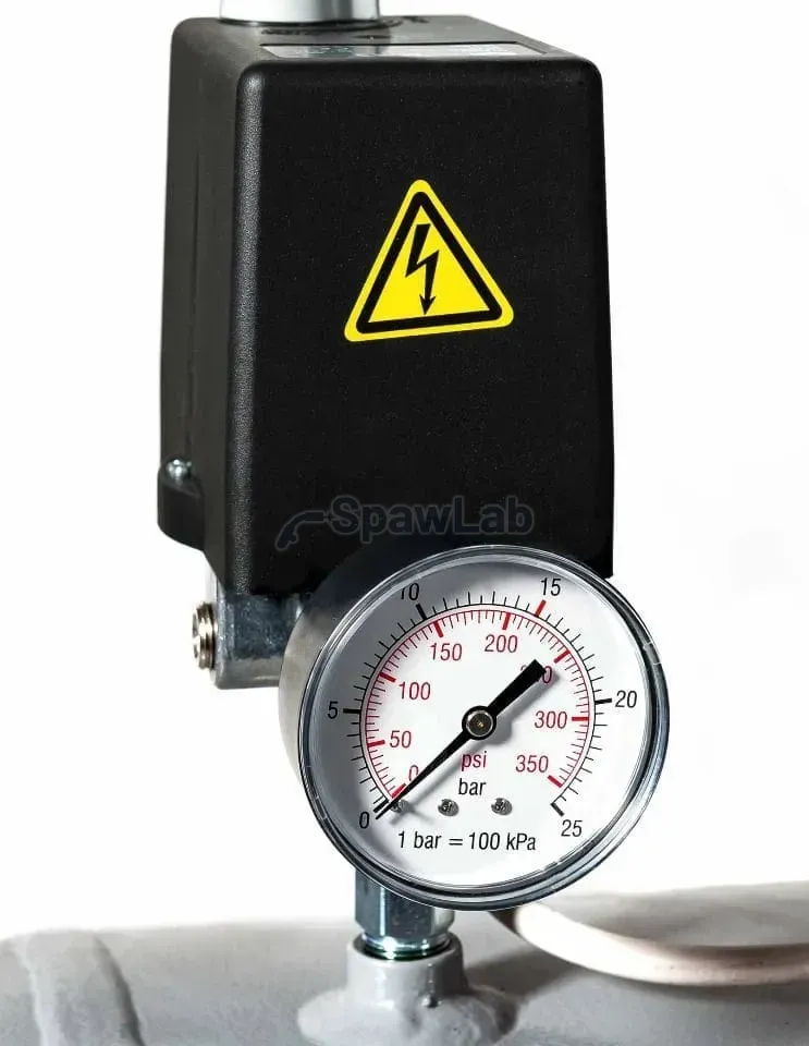 Airpress HK 1500-500 SD Pro Zweikolbenkompressor 14 bar 10 PS/7,5 kW 400V 622 l/min 500 l, Stern-Dreieck-Anlauf, Bild 10