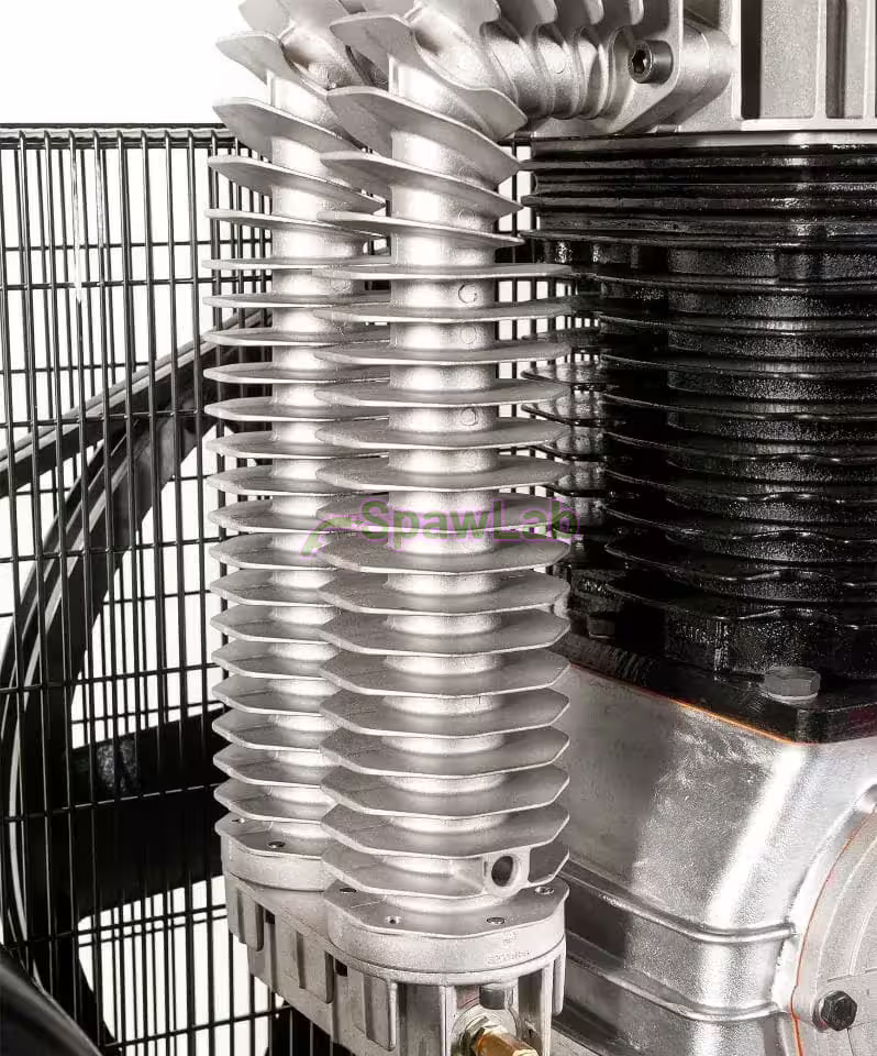 Airpress HK 1500-500 SD Pro twin-piston compressor 14 bar 10 HP/7.5 kW 400V 622 l/min 500 l, star-delta start, photo 6