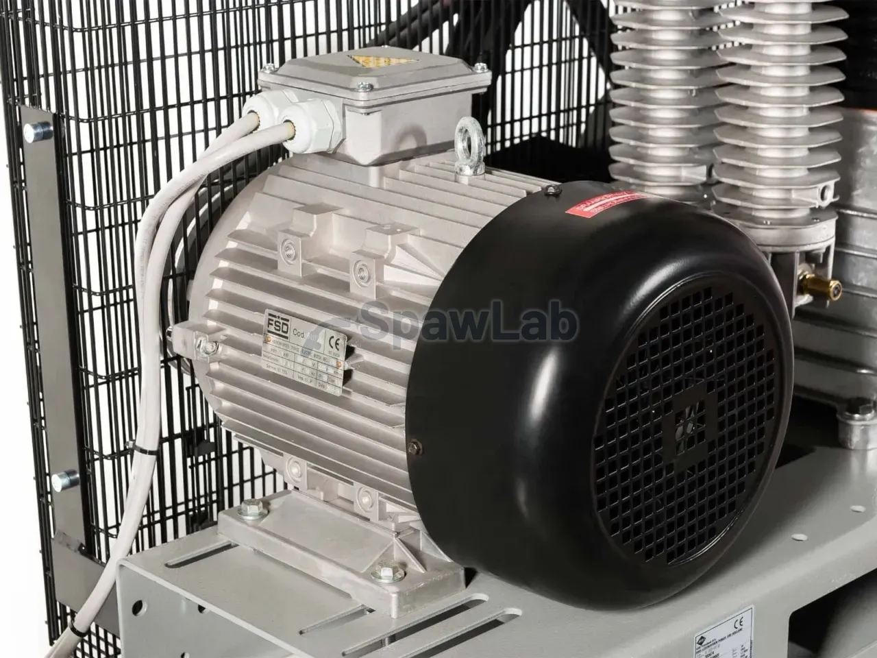 Airpress HK 1500-500 SD Pro Zweikolbenkompressor 14 bar 10 PS/7,5 kW 400V 622 l/min 500 l, Stern-Dreieck-Anlauf, Bild 9