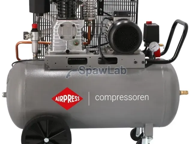 Airpress Zweizylinder-Kolbenkompressor HK 425-100 Pro 10 bar 3 PS/2.2 kW 400V 297 l/min 100 l