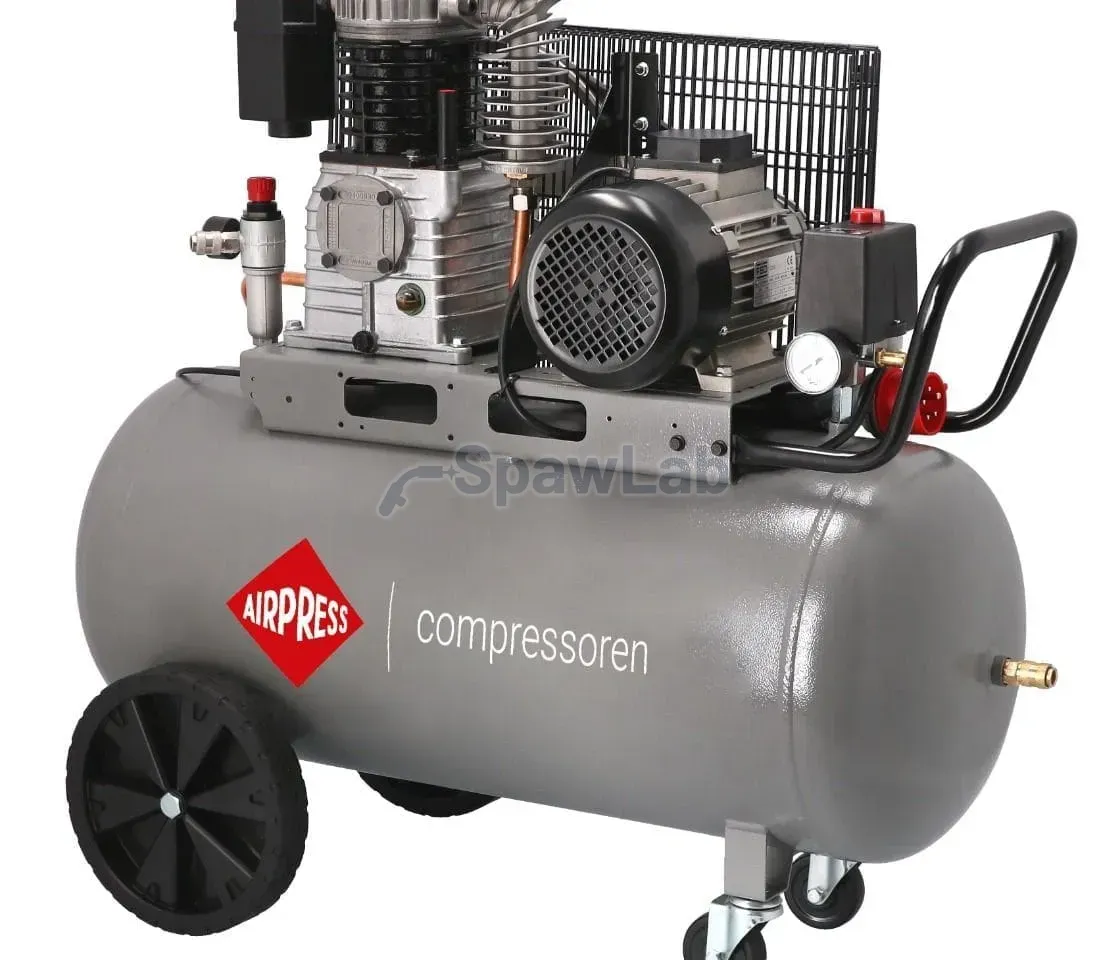 Airpress HK 425-100 Pro Zweikolbenkompressor 10 bar 3 PS/2,2 kW 400V 297 l/min 100 l, Bild 2