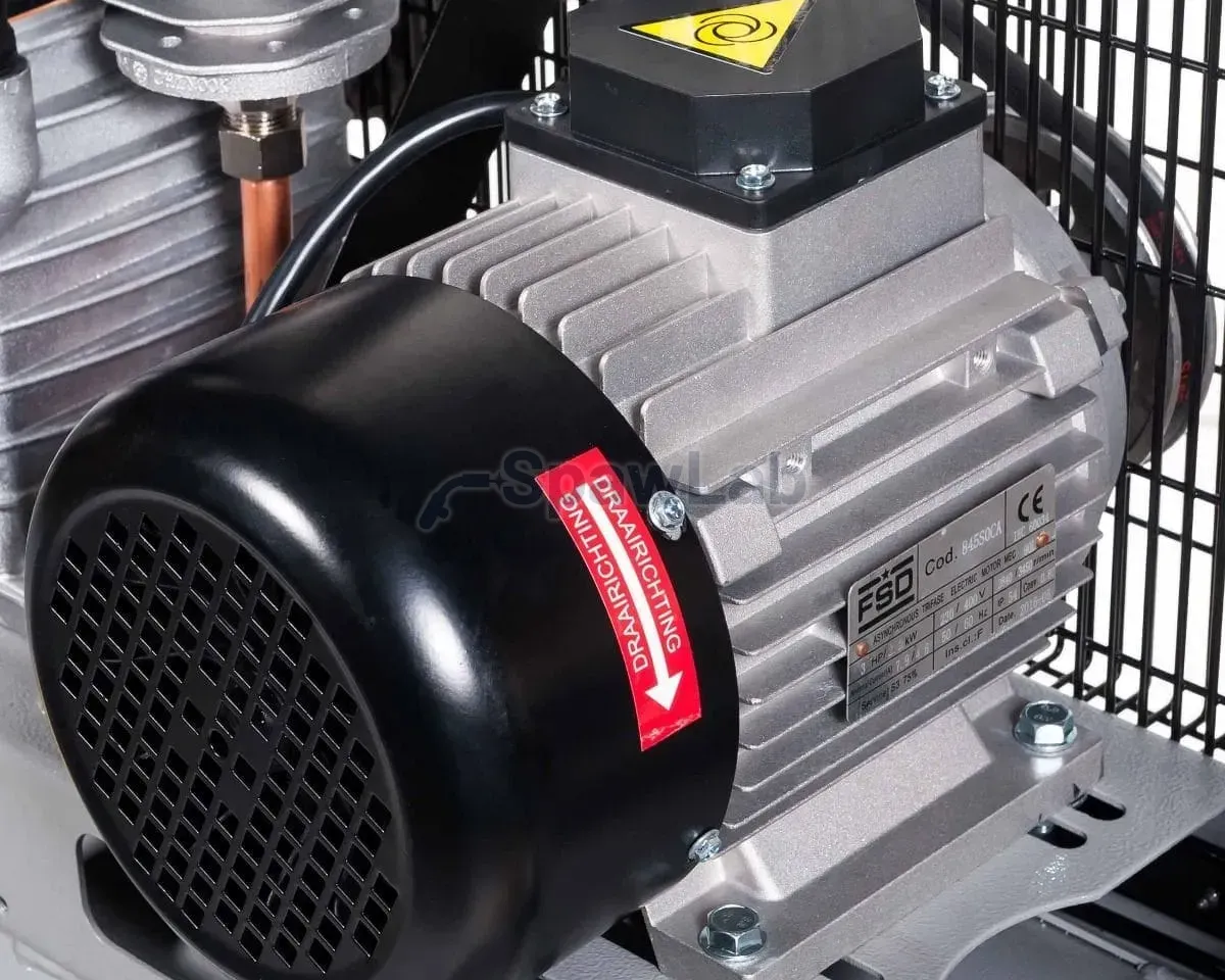 Airpress Kompresor dwutłokowy HK 425-200 Pro 10 bar 3 KM/2.2 kW 400V 317 l/min 200 l, zdjęcie 5