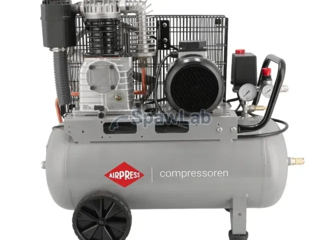 Airpress HK 425-50 Pro two-cylinder piston compressor 10 bar 3 HP/2.2 kW 400V 297 l/min 50 l
