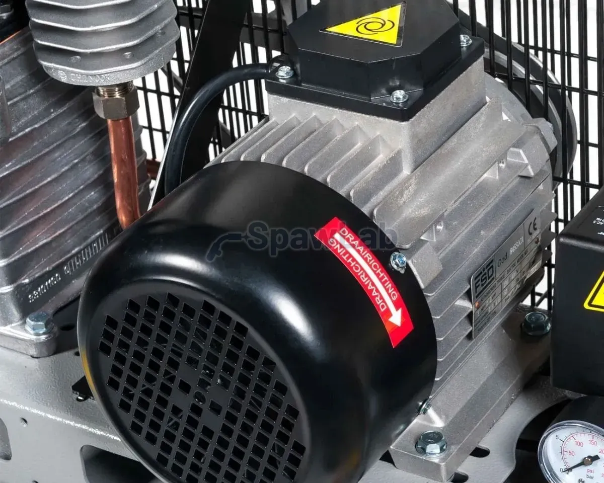 Airpress Kompresor dwutłokowy HK 425-90 Pro 10 bar 3 KM/2.2 kW 400V 297 l/min 90 l, zdjęcie 6