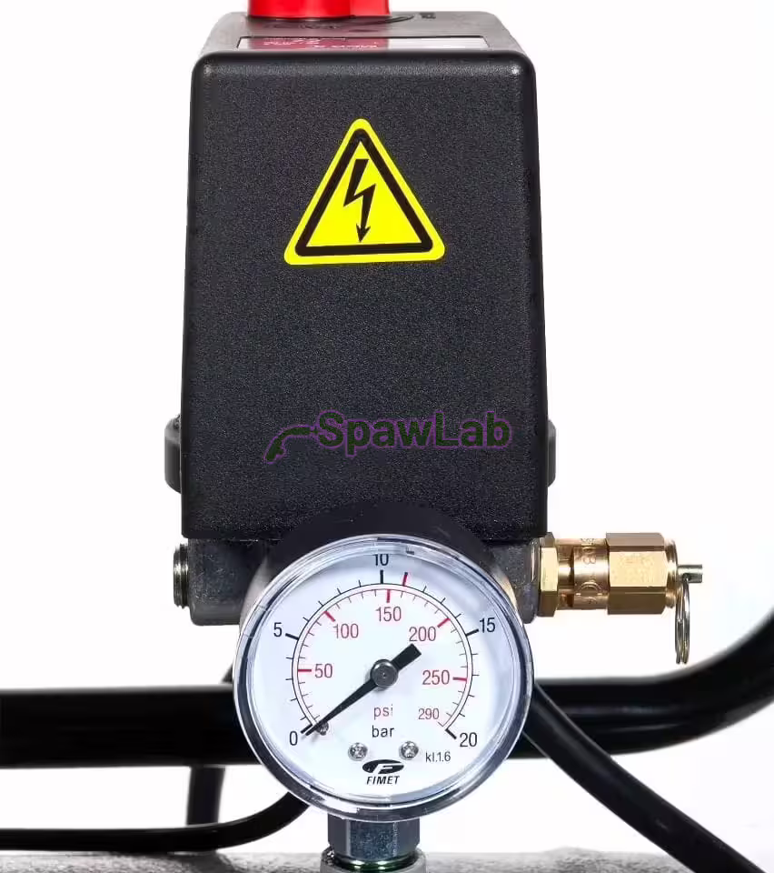 Airpress HK 600-270 Pro Zweikolbenkompressor 10 bar 4 PS/3 kW 400V 403 l/min 270 l, Bild 6