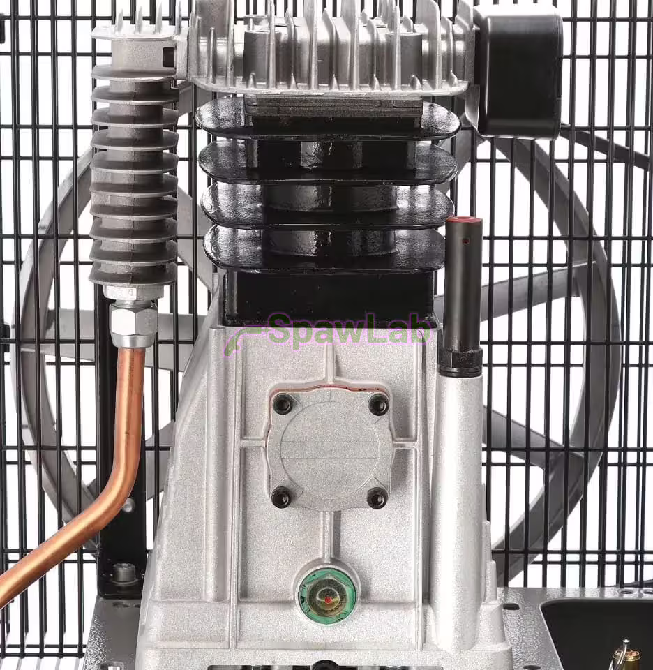 Airpress Kompresor dwutłokowy HK 600-90 Pro 10 bar 4 KM/3 kW 400V 368 l/min 90 l, zdjęcie 6