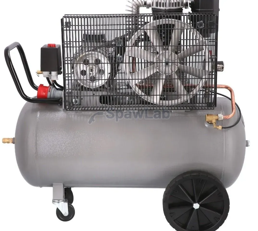 Airpress HK 625-90 Pro twin-piston compressor 10 bar 4 HP/3 kW 400V 415 l/min 90 l, photo 2