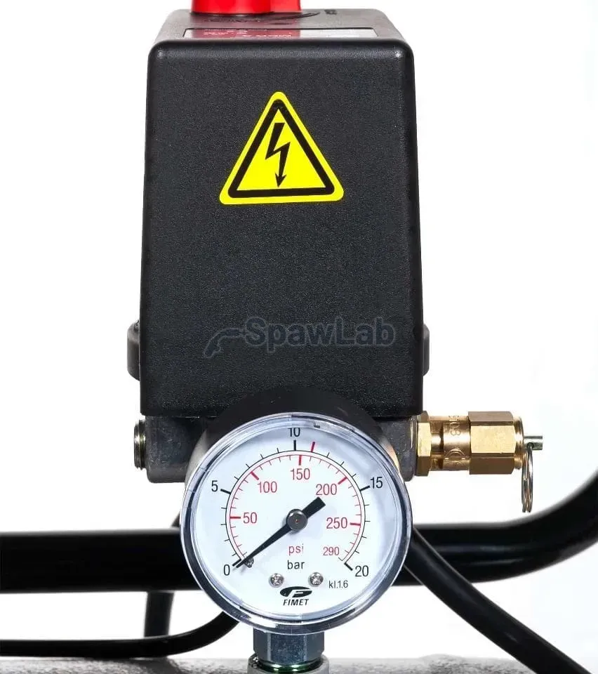 Airpress HK 650-200 Pro Zweizylinder-Kolbenkompressor 11 bar 5,5 PS/4 kW 400V 468 l/min 200 l, Bild 6