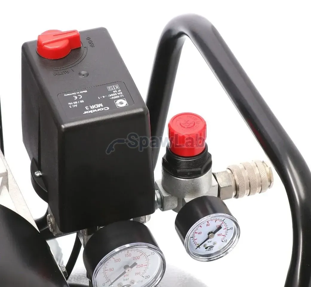 Airpress Kompresor dwutłokowy HK 650-90 Pro 11 bar 5.5 KM/4 kW 400V 368 l/min 90 l, zdjęcie 12