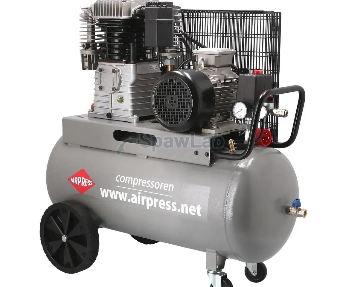 Airpress HK 700-90 Pro Zweikolbenkompressor 11 bar 5,5 PS/4 kW 400V 476 l/min 90 l, Bild 2