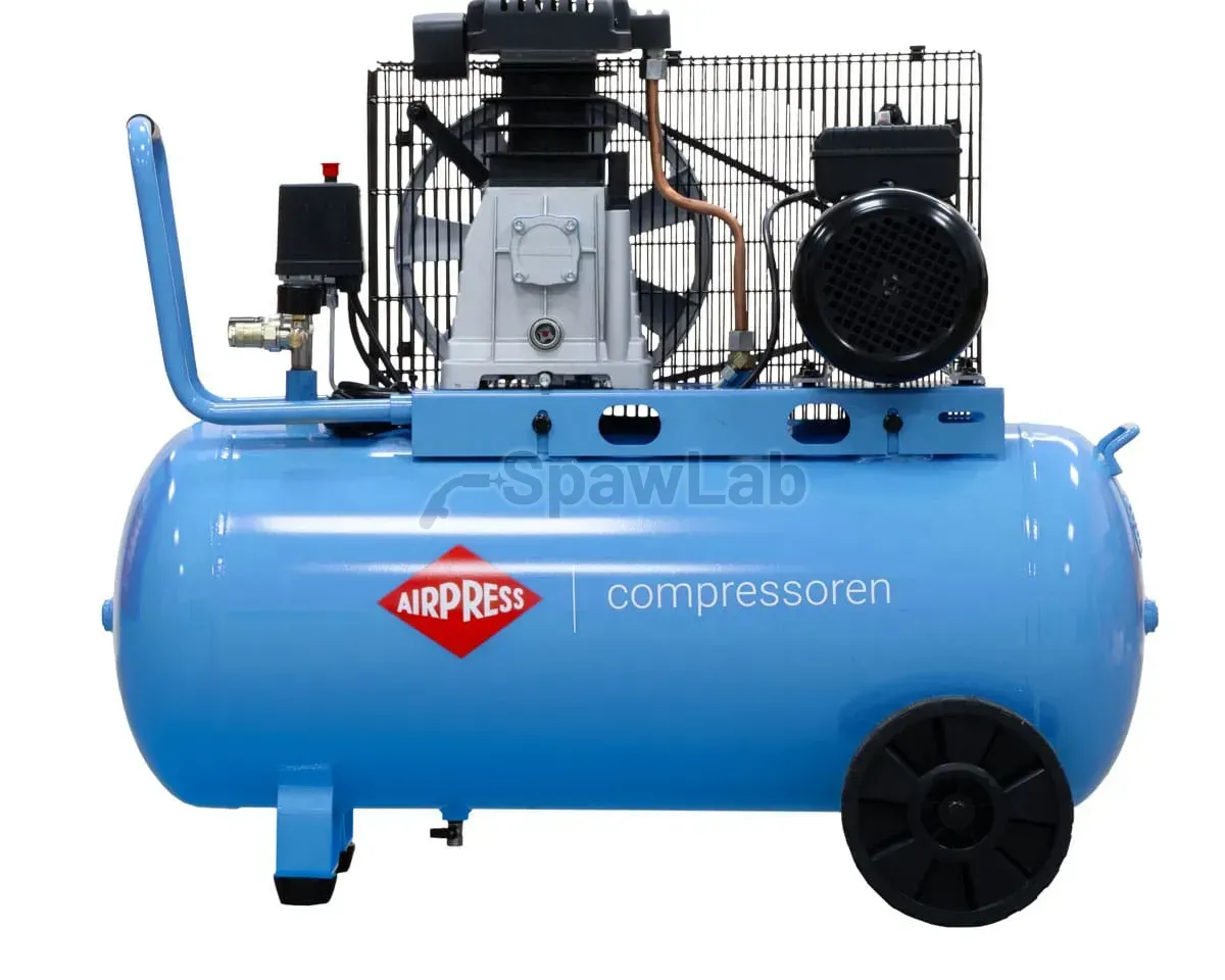 Airpress HL 340-90 twin-piston compressor 10 bar 3 HP/2.2 kW 272 l/min 90 l