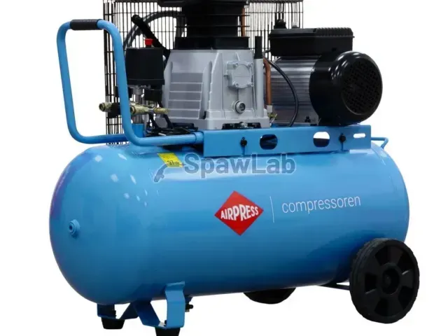 Airpress Twin-piston compressor HL 340-90 + kit accessories pneumatic