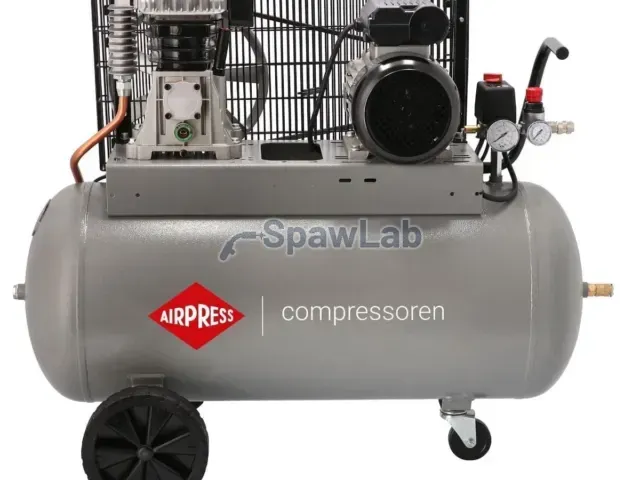 Airpress HL 375-100 Pro Zweikolbenkompressor 10 bar 3 PS/2,2 kW 245 l/min 90 l
