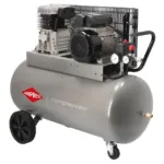 Airpress HL 375-100 Pro Zweikolbenkompressor 10 bar 3 PS/2,2 kW 245 l/min 90 l, Bild 2