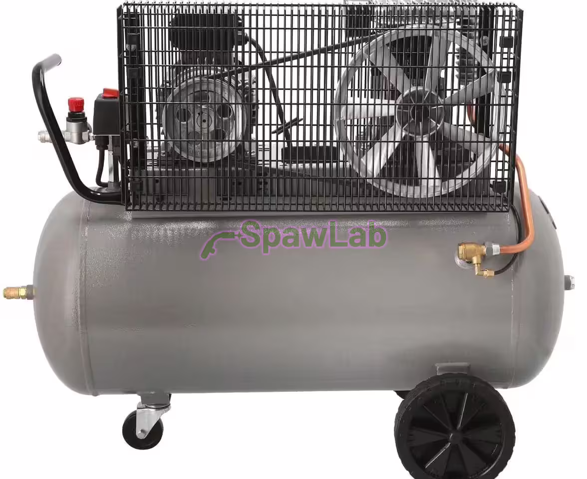Airpress HL 375-100 Pro twin-piston compressor 10 bar 3 HP/2.2 kW 245 l/min 90 l, photo 4