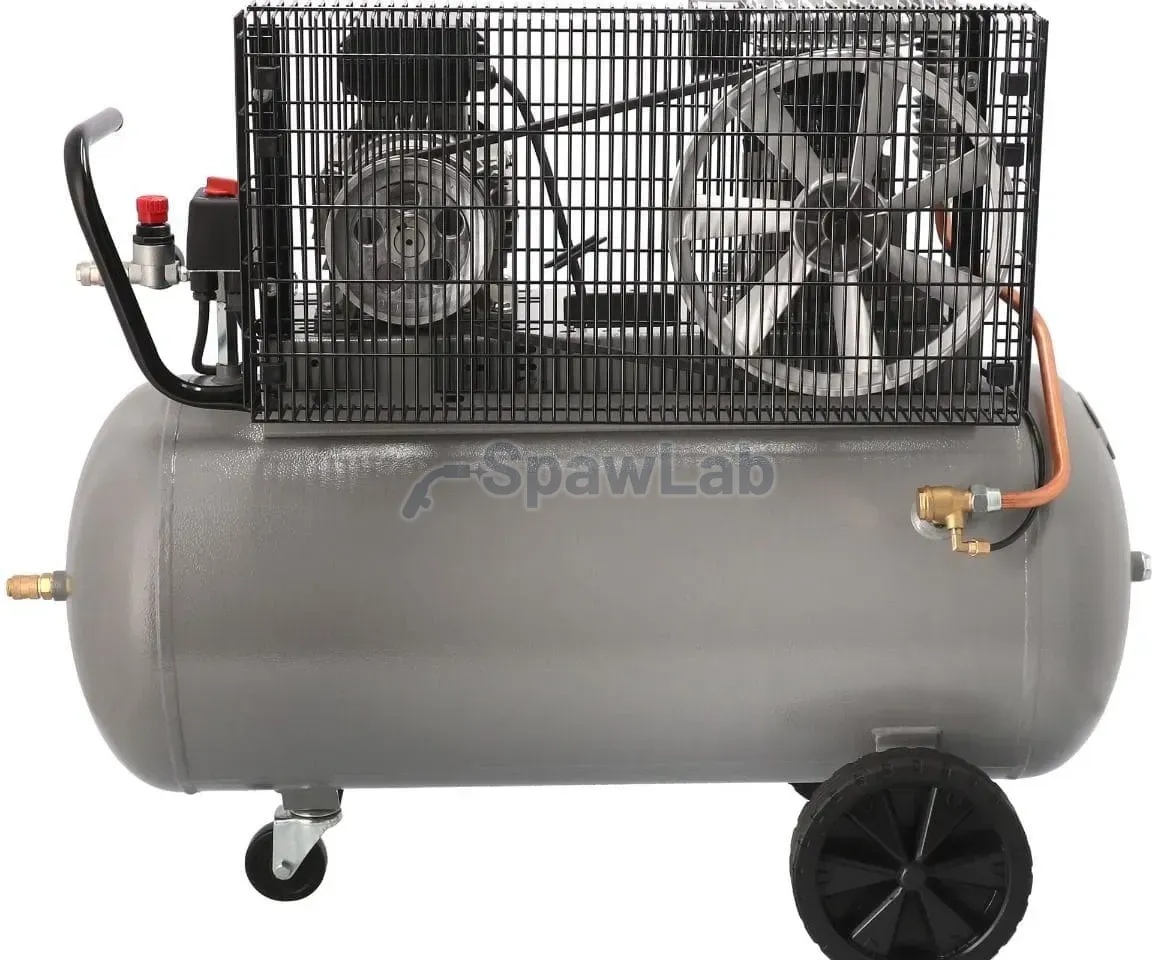 Airpress HL 375-100 Pro Zweikolbenkompressor 10 bar 3 PS/2,2 kW 245 l/min 90 l, Bild 4