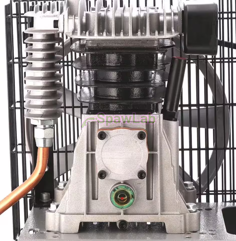 Airpress HL 375-100 Pro twin-piston compressor 10 bar 3 HP/2.2 kW 245 l/min 90 l, photo 7