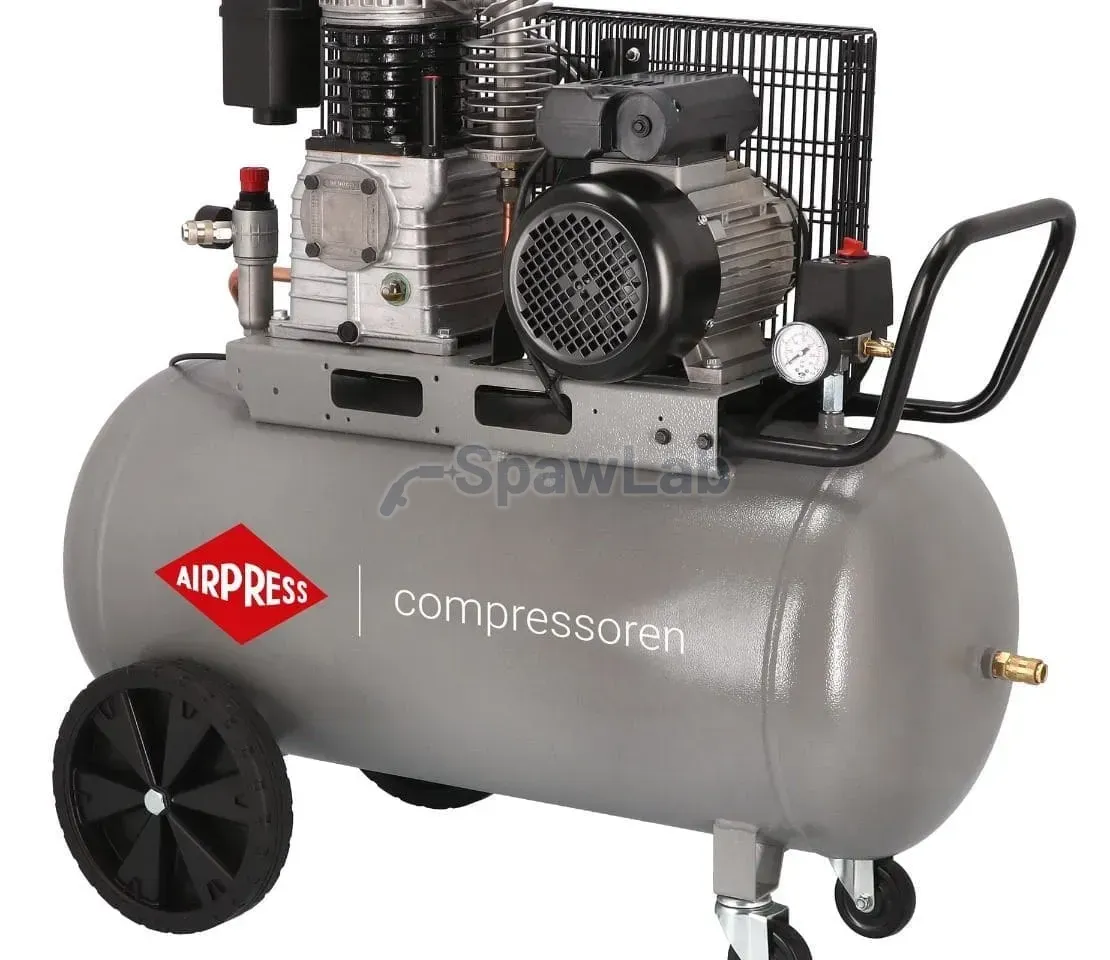 Airpress Zweizylinder-Kolbenkompressor HL 425-100 Pro 10 bar 3 PS/2.2 kW 297 l/min 100 l, Bild 2
