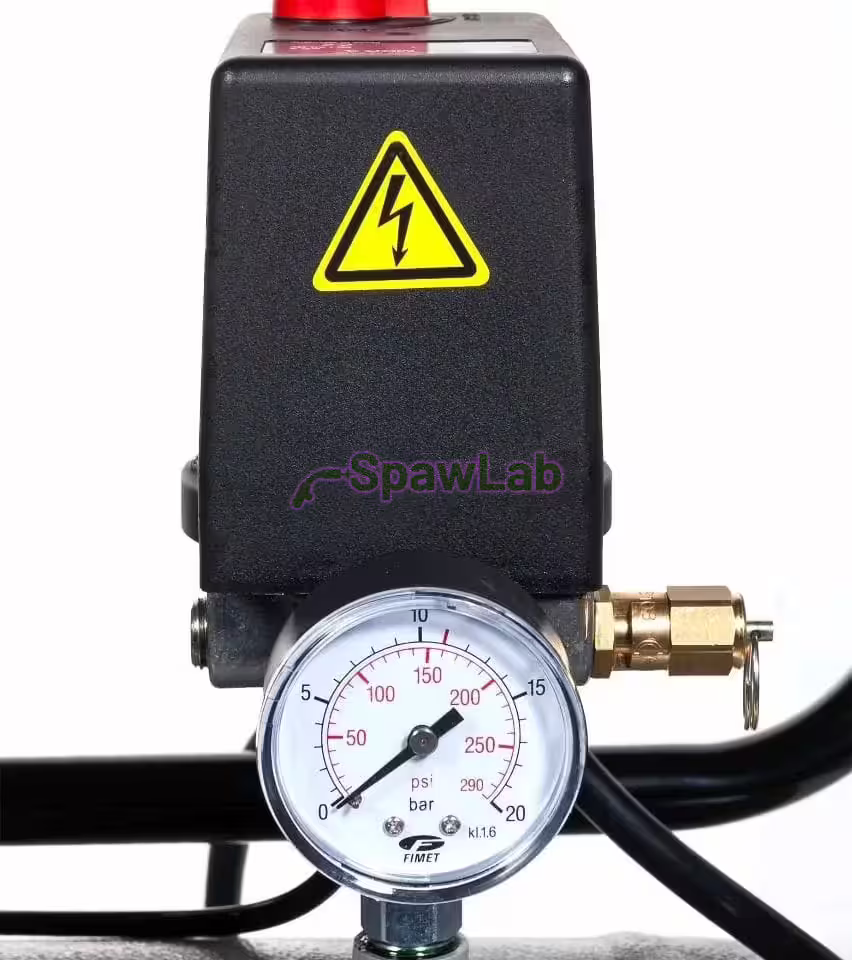 Airpress Kompresor dwutłokowy HL 425-150 Pro 10 bar 3 KM/2.2 kW 317 l/min 150 l, zdjęcie 6