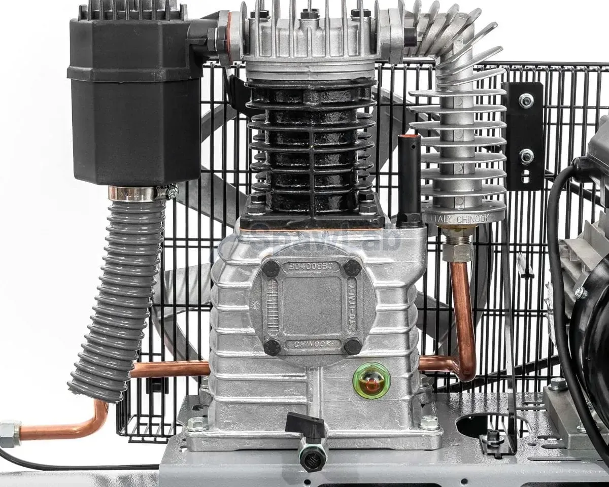 Airpress HL 425-200 Pro twin-piston compressor 10 bar 3 HP/2.2 kW 317 l/min 200 l, photo 11