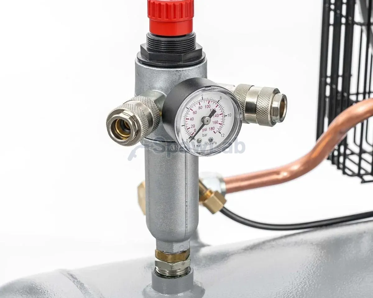 Airpress HL 425-200 Pro twin-piston compressor 10 bar 3 HP/2.2 kW 317 l/min 200 l, photo 7