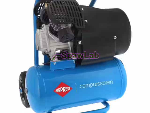 Airpress HL 425-24 twin-piston compressor + wheel change set