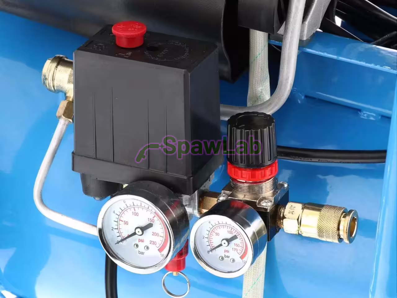 Airpress HL 425-24 Zweikolbenkompressor + Radwechsel-Set, Bild 8
