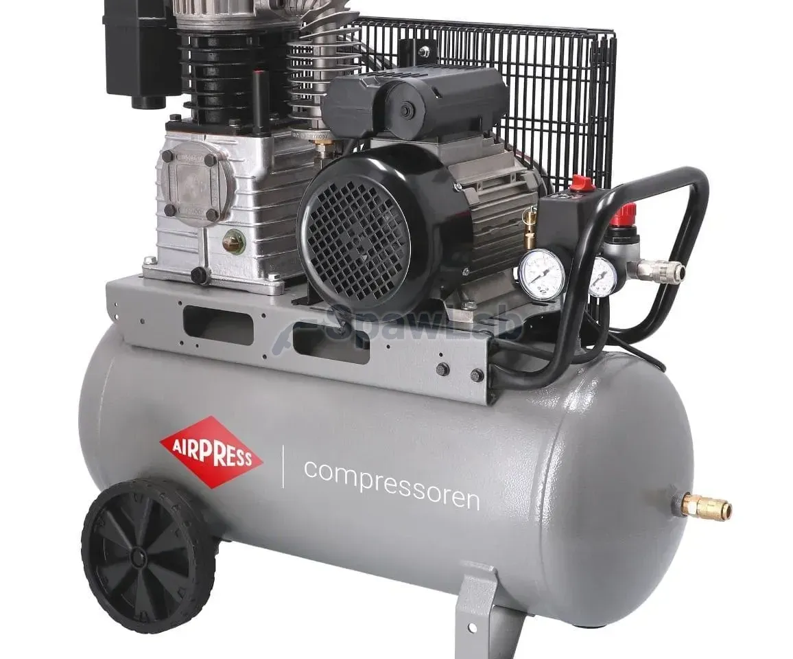 Airpress HL 425-50 Pro Zweikolbenkompressor 10 bar 3 PS/2,2 kW 297 l/min 50 l, Bild 2